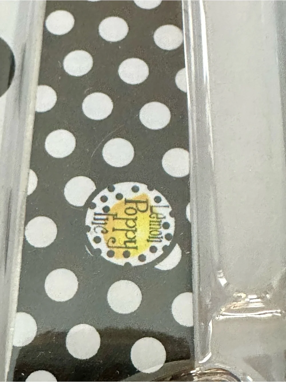 Lemon Poppy Inc Polka Dot Ceramic Blade Knife Set